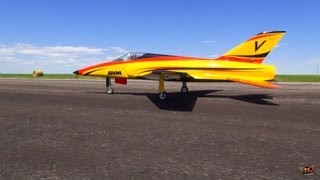 RC ADVENTURES  BVM BANDiT  JetCat P100 Turbine RC JET [upl. by Lucienne]