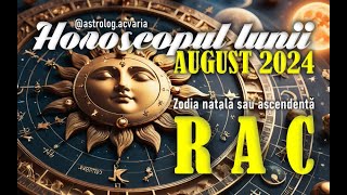 ♋RAC 🌼 Horoscop AUGUST 2024 Subtitrat RO 🌼 CANCER AUGUST 2024 HOROSCOPE [upl. by Edmon]