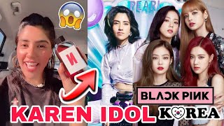 KAREN EN KOREA 🔥 QUIERE SER COREANA  FT BLACKPINK ❤️  LOS POLINESIOS 2024 [upl. by Jeni]