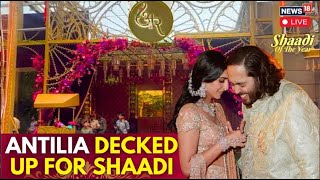 Anant Radhika Wedding Live  Anant Ambani Wedding Video  Mukesh Ambani  Nita Ambani  N18L [upl. by Neiman894]