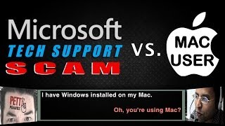 Windows Tech Support Scam gets Owned by Mac User [upl. by Ileane917]