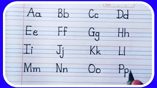 abcd writingabcdefgAlphabetAlphabets in Englishhow to write alphabetsCapital and small letters [upl. by Eylrac625]