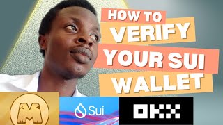 Check and Verify Your SUI Wallet Address For MEMEFI Airdrop StepbyStep Guide [upl. by Sutherlan]