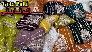 Gota Patti work Dress Design Gota Patti Dress SALE 𝗚𝗼𝘁𝗮 𝗣𝗮𝘁𝘁𝗶 𝘄𝗼𝗿𝗸 گوٹہ پٹی SALE [upl. by Twila]