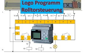 Logo und Kleinesteuerung Program Rolltorsteuerung  Prüfungsvorbereitung [upl. by Figge]