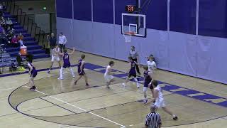 Hudsonville Unity Christian vs Schoolcraft Boys High School Basketball 1623 [upl. by Pinckney821]