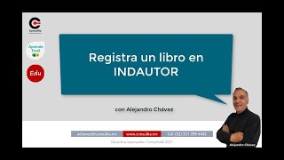 Registro de obra literaria ante INDAUTOR [upl. by Aronoff677]