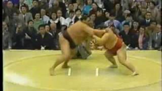 Kaio vs Akebono  Haru 1994 魁皇 対 曙 [upl. by Angid]