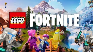 LEGOLAND EL PARAISO DE LOS NOOBS🎄🤯FORTNITE LEGO💜 [upl. by Nnahtur]