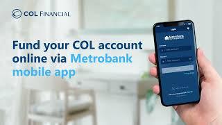 How to Fund Your COL Account via Metrobank [upl. by Aleekat238]