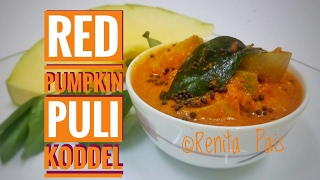 Kumbalakai puli koddel l pumpkin koddel l tangy pumpkin gravy l easy recipe for lazy l mangalorean [upl. by Zurn387]