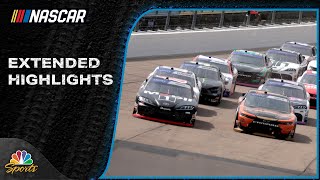 NASCAR Xfinity Series EXTENDED HIGHLIGHTS HyVee Perks 250  61524  Motorsports on NBC [upl. by Adnole]