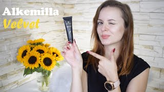 🎀 Alkemilla VELVET  naturalny i długotrwały podkład  TEST 🎀 [upl. by Lorens]