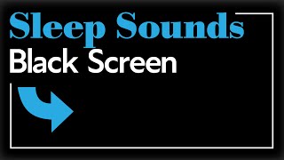 Sleep Sounds Black Screen  White Noise 10 Hours [upl. by Anivas]