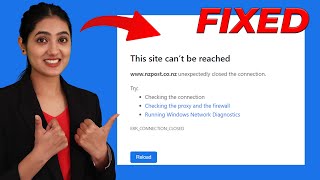 How to Fix This Site Cant be Reached Error  This Site Cant be Reached Problem Solved [upl. by Harlie176]