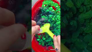 making super crunchy slime  satisfying slime videos asmr [upl. by Kaila980]