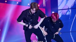 180801 코리아뮤직페스티벌KMF 라이관린 활활Burn it up 직캠 4K [upl. by Ennailuj]