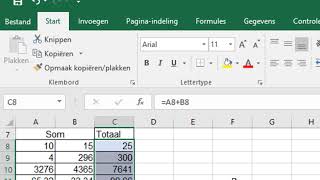 Berekeningen maken in Excel [upl. by Buddie924]