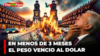 En Menos de 3 Meses el Peso Mexicano Venció al Dólar Como Nunca  TheMXFam [upl. by Pia]