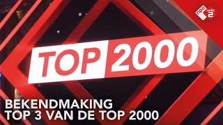 Bekendmaking van de top 3 van de Top 2000  NPO Radio 2 [upl. by Kcirdes760]