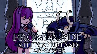 Calming Down Promenade but its a Yuri and Tabi Cover [upl. by Airotkciv]