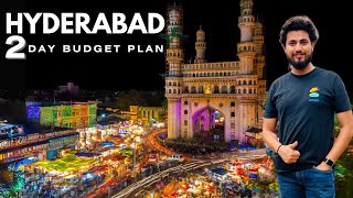 Hyderabad 2 Days Budget Itinerary  Hyderabad Complete Travel Guide Top 10 Places to Visit [upl. by Lena672]