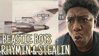 Beastie Boys  Rhymin amp Stealin  REACTION [upl. by Luhe]