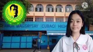 Ramon Magsaysay Cubao High School Hymn with Lyrics  RMCHS by Mira [upl. by Abrahan]