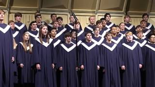 Harding Academy Chorus  Power in the Blood [upl. by Il]