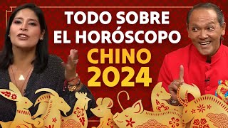 HORÓSCOPO CHINO 2024 Las predicciones según tu signo en el AÑO DEL DRAGÓN de madera [upl. by Lenad]