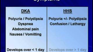 Hyperglycemic Crises DKA and HHS  Part 1 of 2 [upl. by Akirdnuhs343]