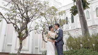 Chijmes  Cinematic Wedding Video  William amp Cindy [upl. by Niwrek]