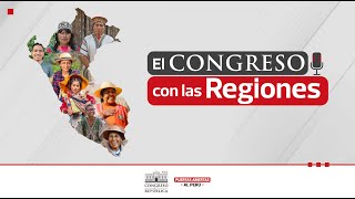 El Congreso con las regiones Presidente del Parlamento en contacto con periodistas de Ayacucho [upl. by Essex]