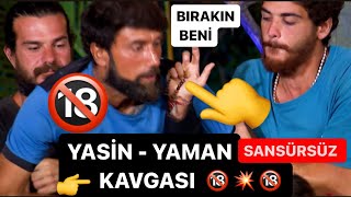 SURVİVOR ALL STAR 2024 Yasin Yaman KAVGASI Sansürsüz Görüntü  NEDEN KAVGA Çıktı survivorallstar [upl. by Anirbac]