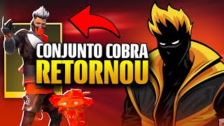 🔴 FREE FIRE AO VIVO 🔴 SKIN DO COBRA DE VOLTA  BLACKN444 FREE FIRE  LIVE ON [upl. by Eecyak930]