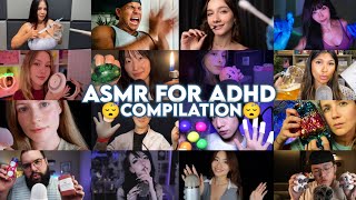 ASMR 50 Of My Favorite ASMRTIST In 5 Minutes  Fast amp Aggressive ASMR [upl. by Anneirda]