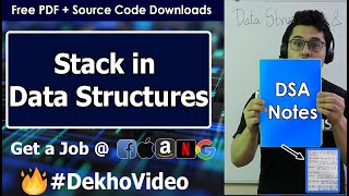 Introduction to Stack in Data Structures [upl. by Guttery52]