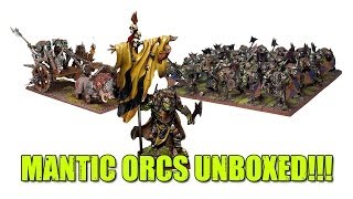 Kings of War The Orcs Unboxed [upl. by Nanji936]