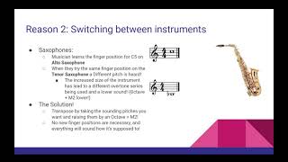 Orchestration 101 Transposing [upl. by Nilreb411]