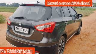 Maruti scross 2016 top model 16 single owner price 625000 onley abi cars arcot [upl. by Hock]