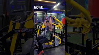 Day15 Shreed to Bone Series Winter is Comming💪shorts viralvideo motivation gym transformation [upl. by Aekal255]