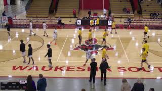 Waukesha South High School vs Oconomowoc High School Mens Freshman Basketball [upl. by Andriana]