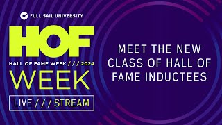 Meet the New Class of Hall of Fame Inductees  Full Sail University [upl. by Beyer930]