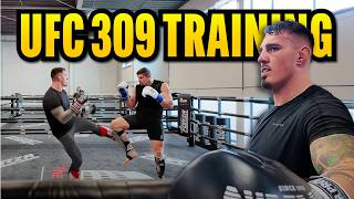 Tom Aspinall UFC 309 Fight Camp Training  VLOG [upl. by Ellon]