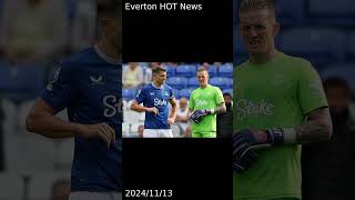 Everton man confirms hes been playing with an injury this season  its not easy [upl. by Sothena853]