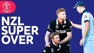 New Zealand Super Over  Every Ball  ICC Cricket World Cup 2019 [upl. by Acinoj162]