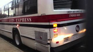 Vintage Buses Starting Up amp Departing The Atlantic AnticBus Festival of 2011 Part 1 [upl. by Erreid573]