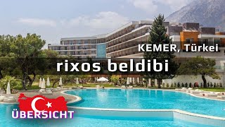 RIXOS BELDIBI 5 Kemer Türkei  Hotelübersicht 2023 [upl. by Nayhr]