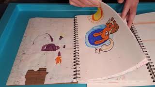 Mom Review of Melissa and Doug Mini Sketchpad [upl. by Erdnassak522]