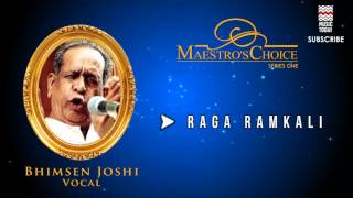 Raga Ramkali  Bhimsen Joshi vocal song Album Maestros Choice Series One  Music Today [upl. by Dona]